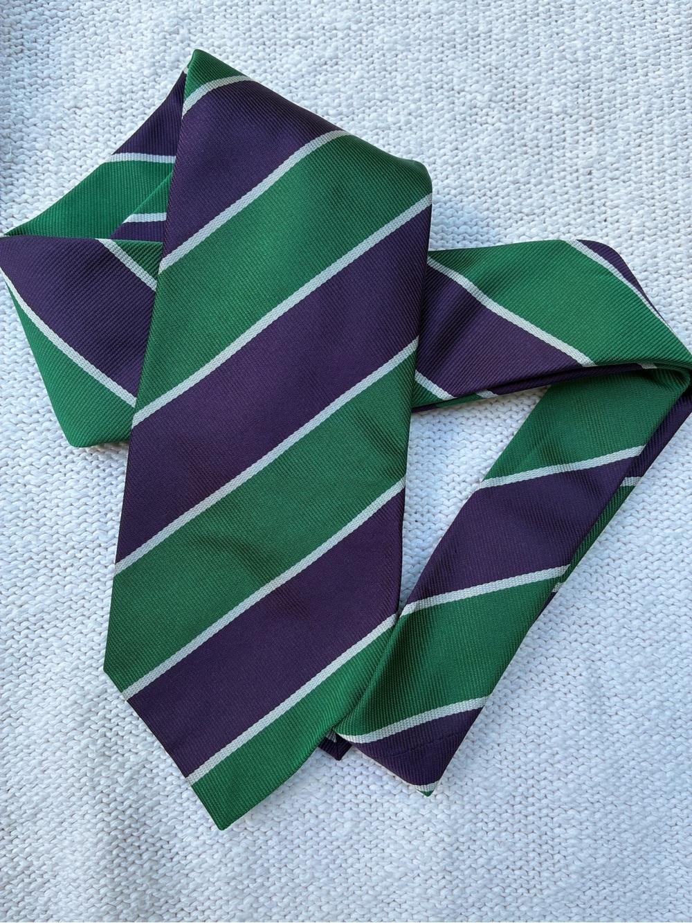 Polo Ralph Lauren Silk necktie tennis championships Wimbledon Commemorative tie - Picture 7 of 9